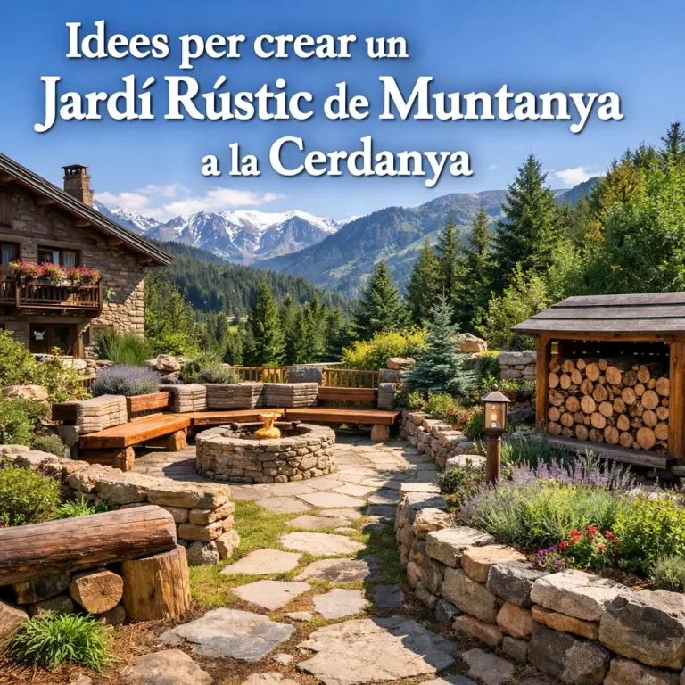 Idees per crear un jardí rústic de muntanya a la Cerdanya
